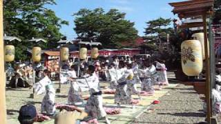 土崎港祭り　奉納踊り（統前　本山町）