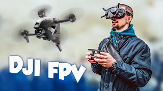 КВАДРОКОПТЕР DJI FPV | Почему это лучший дрон fpv для начинающего? Честный обзор!