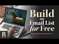 How to Start Building an Email List (for Free) with ConvertKit