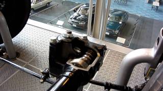 Worm and Sector Roller Steering system demonstration