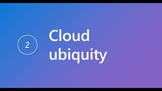 Cloud ubiquity (Satya Nadella 2022 Build Keynote)