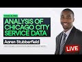 Absolute Beginners Analysis of Chicago City Service Data