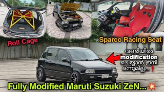 Maruti Suzuki Zen Fully Modification....💫||Roll Cage കേറ്റി പൊളി യാക്കി..❗