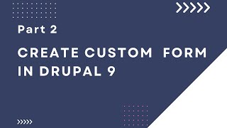 Drupal 9 custom form validations.| Form Part-2