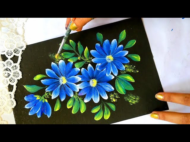 Easy Flower Designs To Paint