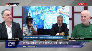 SADİ TEKELİOĞLU'NDAN TRABZONSPOR DEĞERLENDİRMESİ | SPOR SAATİ | 30 MAYIS 2021