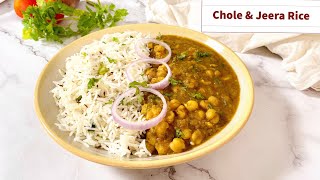 Punjabi Chole Recipe | Jeera Rice Recipe | JEERA RICE \u0026 CHOLE RECIPE |  Chole Rice | Best Bites