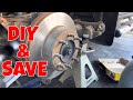 How To Change Front Brake Pads And Rotors  // Dodge Ram 2500 // 2011-2019