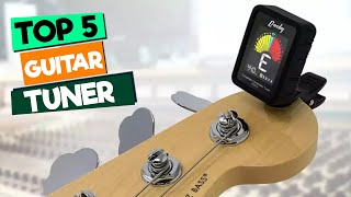 Best Guitar Tuner for Beginners \u0026 Pros : Top 5 Clip-On Guitar Tuner for Acoustic \u0026 Electric Guitars