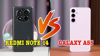 So sánh Galaxy A55 vs Redmi Note 14 Pro : thêm 1 triệu có đáng không?