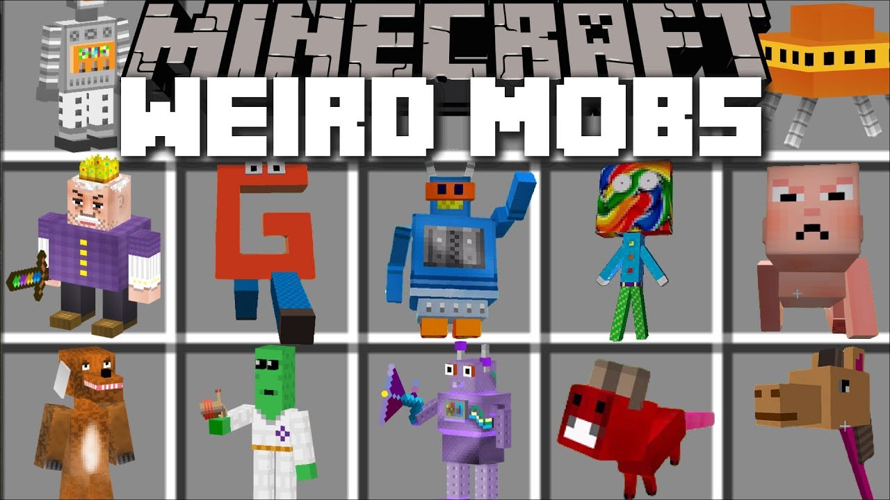 Weird Things Mod Wtf Bichos Super Raros Minecraft