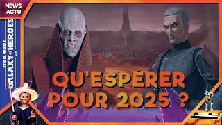 Nouvelles GA/TW, nouveau raid, nouveau vaisseau amiral ? Que nous réserve 2025 ? | SWGOH FR