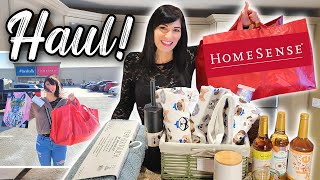 HUGE HOMESENSE HAUL | Weight Loss Finds, Bathroom Organization, Decor \u0026 More!