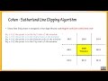 Part 13   Cohen Sutherland Line Clipping Algorithm