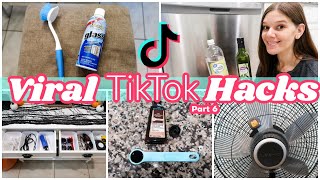 TIKTOK CLEANING HACKS | TESTING VIRAL TIKTOK HACKS PART 6 | CLEANTOK