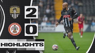 HIGHLIGHTS | NOTTS COUNTY 2-0 ACCRINGTON STANLEY