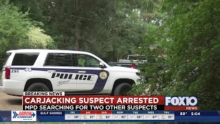 Carjacking suspect arrested by Mobile Police