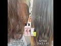 lourich hair care keratin complex shampoo conditioner hair serum result