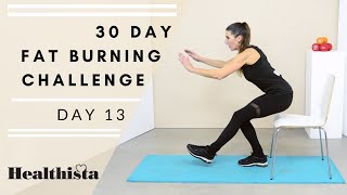30 Day Fat Burning Home Workout challenge | Day 13