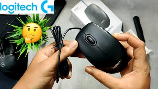 Logitech B100 Wired USB Mouse Under 300 Rupee #mouse