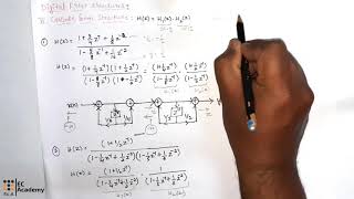 DSP#65 Cascade form structure representation of digital filters || EC Academy