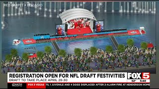 Registration opens for Las Vegas NFL Draft Experience