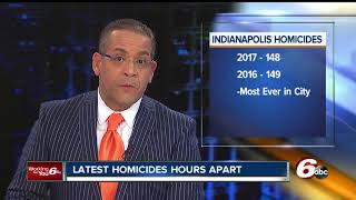 Indianapolis only two homicides from new deadly record