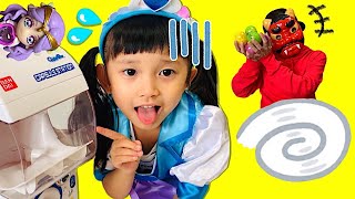 【寸劇】あれ？ガチャガチャどこいった？　ひとりじめはダメ！　ヒーリングっどスイング2　開封　4歳　ヒーリングっど♥プリキュアコラボ