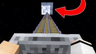 НУБ И ПРО ПОСТРОИЛИ ЖЕЛЕЗНУЮ ДОРОГУ НА ЛУНУ! ПУТЬ НА ЛУНУ! ТРОЛЛИНГ MINECRAFT