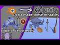 Export 3D models to Unity | Blender FBX settings