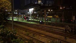 沙田站 東鐵綫列車發着 直通車通過 黃昏繁忙時間 Evening Rush