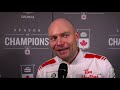 2019 Pioneer Hi-Bred World Men’s Curling Championship - Media Scrum - Qualifiers