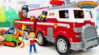 Toy Learning Video for Kids with Paw Patrol Ultimate Rescue Vehicles!