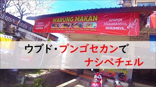 バリ島ウブドのプンゴセカンでジャワの大衆食ナシペチェルを食べてきました【Nasi Pecel】