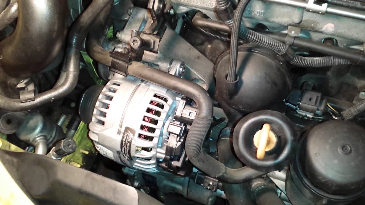 VW New Beetle Alternator FIX - YouTube