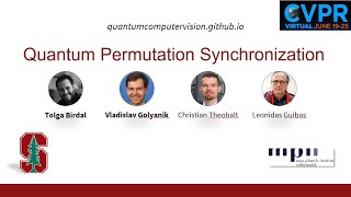 Quantum Permutation Synchronization [CVPR 2021]