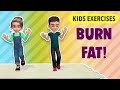 Burn Fat: Kids Exercises At Home - Fun Workout