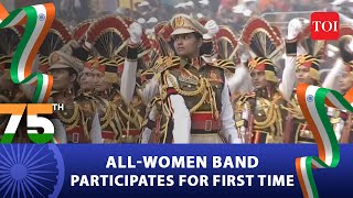 India Republic Day Parade 2024: Delhi Police all-women band marches down Kartavya Path
