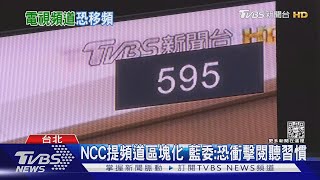 「2碼變3碼」! NCC擬推有線電視頻道區塊化｜TVBS新聞