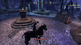 The Elder Scrolls Online: Nightfall Radiant Apex mount - Cursebound Litchsteed idle nag skeletons