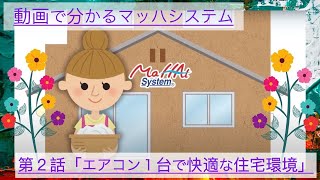 第2話　「　エアコン1台で快適な住宅環境　」