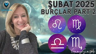 Şubat Burçlar Part 2 ASLAN BAŞAK TERAZİ AKREP