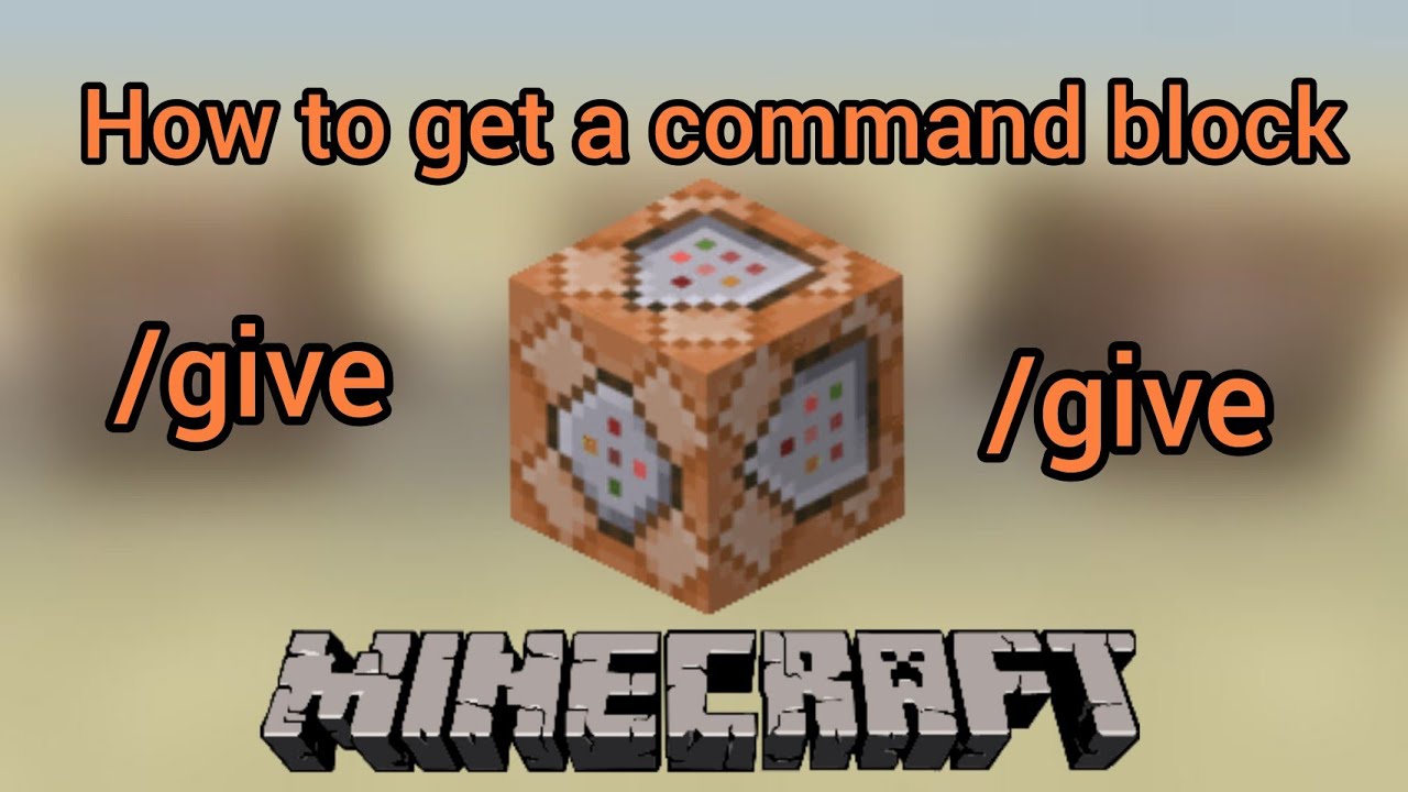 How To Get A Command Block In Minecraft - YouTube