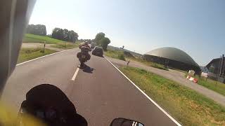 TDM900 following multiStrada 1200