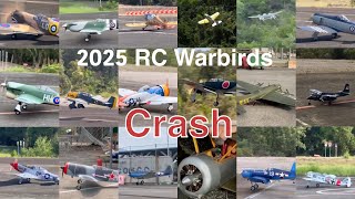 2025 RC Warbirds Crash (Propeller Series) Compilation