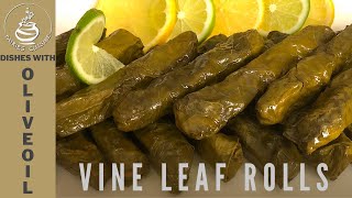 VINE LEAF ROLLS WITH OLIVE OIL: A MODEST SENSATION OF FLAVOUR