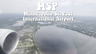 American Airlines AA 2146 Arrival at Minneapolis−Saint Paul International Airport | MSP City Views