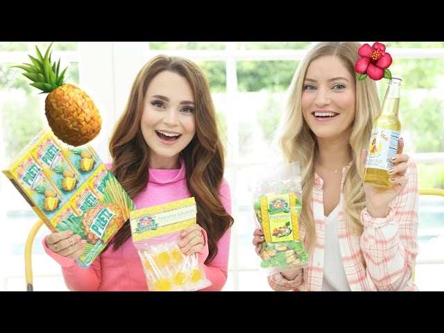 Trying Fun Pineapple Treats W Ijustine Videos For Kids