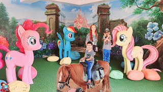 น้องบีม | เที่ยวชลบุรี ฟาร์มม้าแคระพัทยา Pipo Pony Club ตอนจบ