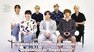 BTS Falando em Inglês no \